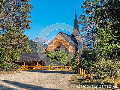 Church of San Eduardo Stock Photo